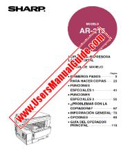 View AR-215 pdf Operation Manual, Spanish