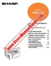 Ansicht AR-215 pdf Bedienungsanleitung, deutsch
