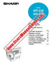 Voir AR-235/275 pdf Manuel d'utilisation anglais