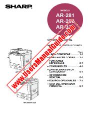 View AR-281/286/336 pdf Operation Manual, Spanish
