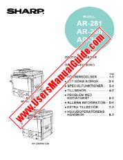View AR-281/286/336 pdf Operation Manual, Swedish