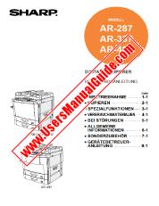 View AR-287/AR-337/AR-407 pdf Operation Manual german