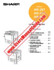 View AR-287/337/407 pdf Operation Manual, French