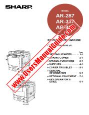 View AR-287/337/407 pdf Operation Manual, English