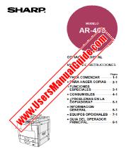 View AR-405 pdf Operation Manual, Spanish