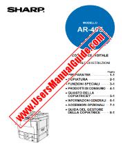 View AR-405 pdf Operation Manual, Italien