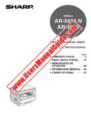 View AR-5015N/5020 pdf Operation Manual, Spanish