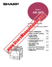 Voir AR-505 pdf Manuel d'utilisation, Espagnol