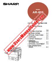 Voir AR-505 pdf  inch Manuel de fonctionnement