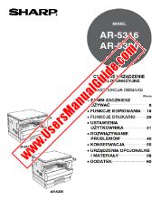 Ver AR-5316/5320 pdf Manual de operaciones, polaco