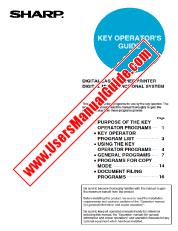 Ansicht AR-550 pdf Bedienungsanleitung, Key Operations Guide, Englisch