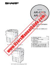 Ansicht AR-C150/C250 pdf Bedienungsanleitung für AR-C150 / C250, polnisch
