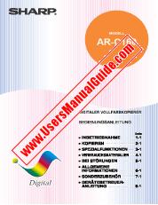 Vezi AR-C160 pdf Manual de limba germană
