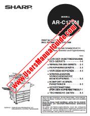 View AR-C170M pdf Operation Manual, German