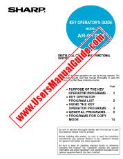 Ansicht AR-C172M pdf Bedienungsanleitung, Key Operators Guide, Englisch