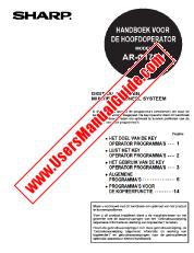 Vezi AR-C172M pdf Manualul de utilizare, Ghidul cheie Operatori, olandeză