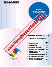 View AR-C250 pdf Operation Manual, Italian