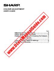 Visualizza AR-C260/M pdf Manuale operativo, regolazione del colore, inglese