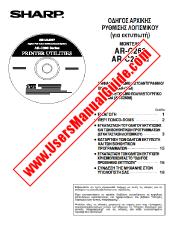 Vezi AR-C260/M pdf Manualul de utilizare, Manual de instalare, engleză