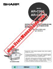 Visualizza AR-C260/M pdf Manuale operativo, stampante, ceco