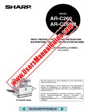 Visualizza AR-C260/M pdf Manuale operativo, stampante, danese