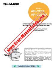 Ver AR-C260/M pdf Manual de Operación, Impresora, Francés