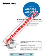 Ansicht AR-C260/M pdf Bedienungsanleitung, Drucker, Italienisch
