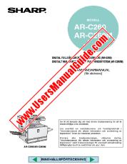 Visualizza AR-C260/M pdf Manuale operativo, stampante, svedese