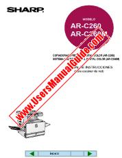 Voir AR-C260/M pdf Manuel d'utilisation, Scanner, Espagnol