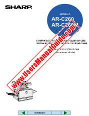 Ansicht AR-C260/M pdf Bedienungsanleitung, Scanner, Italienisch