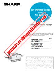 Ansicht AR-C260P pdf Bedienungsanleitung, Key Operators Guide, Englisch