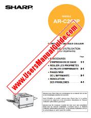 Ansicht AR-C260P pdf Bedienungsanleitung, Drucker, Französisch
