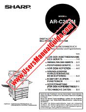 View AR-C262M pdf Operation Manual, German