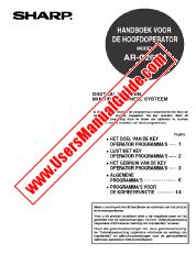 Vezi AR-C262M pdf Manual de funcționare, operatorii Key Ghidul olandeză