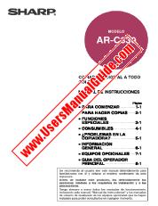 View AR-C330 pdf Operation Manual, Spanish