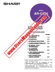View AR-C330 pdf Operation Manual, Dutch