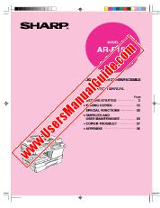 Visualizza AR-F152 pdf Manuale operativo, inglese