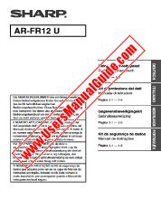 Ansicht AR-FR12U pdf Bedienungsanleitung, Data Security Kit, Deutsch Italienisch Niederländisch Portugiesisch
