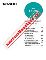 Ver AR-FX4 pdf Manual de Operación Inglés KIT de Expansión Telefax