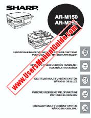 View AR-M150/155 pdf Operation Manual, extract of language Czech