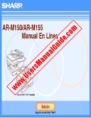 Ver AR-M150/M155 pdf Manual de Operación, Manual Online, Español