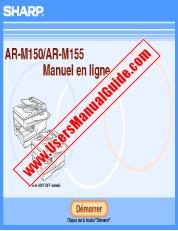 View AR-M150/M155 pdf Operation Manual, Online Manual, French