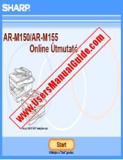View AR-M150/M155 pdf Operation Manual, Online Manual, Hungarian