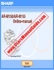 Ansicht AR-M150/M155 pdf Bedienungsanleitung, Online-Handbuch, Schwedisch