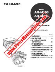 Ver AR-M160/205 pdf Manual de operaciones, checo