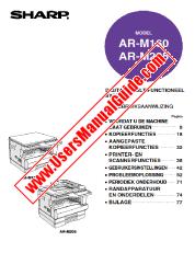 View AR-M160/205 pdf Operation Manual, Dutch