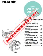View AR-M160/205 pdf Operation Manual, Swedish