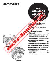 View AR-M160/M205 pdf Operation Manual, Polish