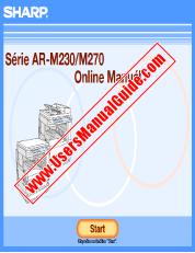 Ver AR-M230/M270 pdf Manual de operación, Manual en línea, Checo