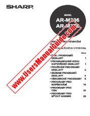 Voir AR-M236/M276 pdf Manuel d'utilisation, Guide des principaux opérateurs, tchèque